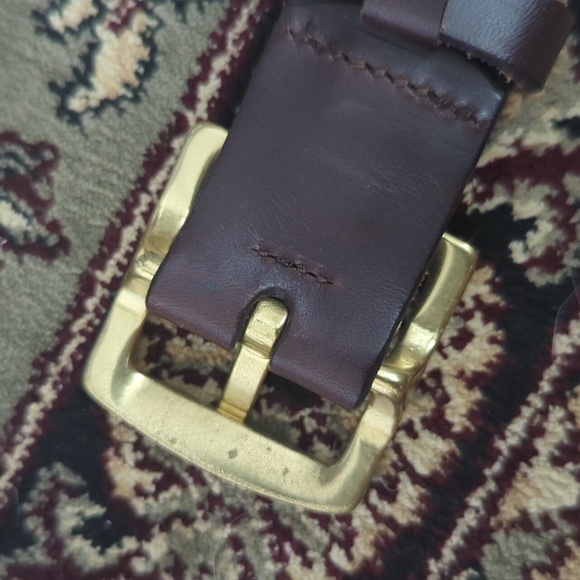 Coach Brown Belt with Gold Buckle - Picture 7 of 7